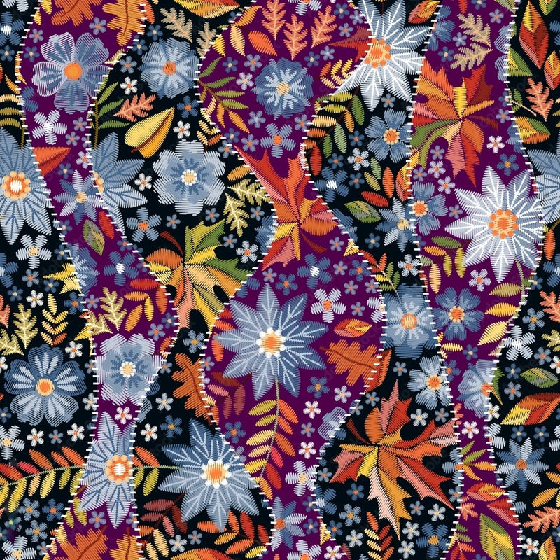 Flower patchwork