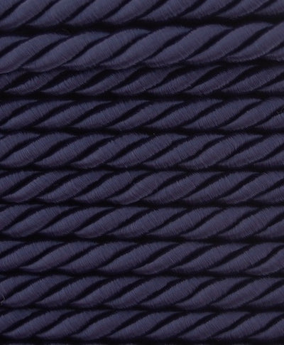 Navy Blue Flanged Cord 5mm