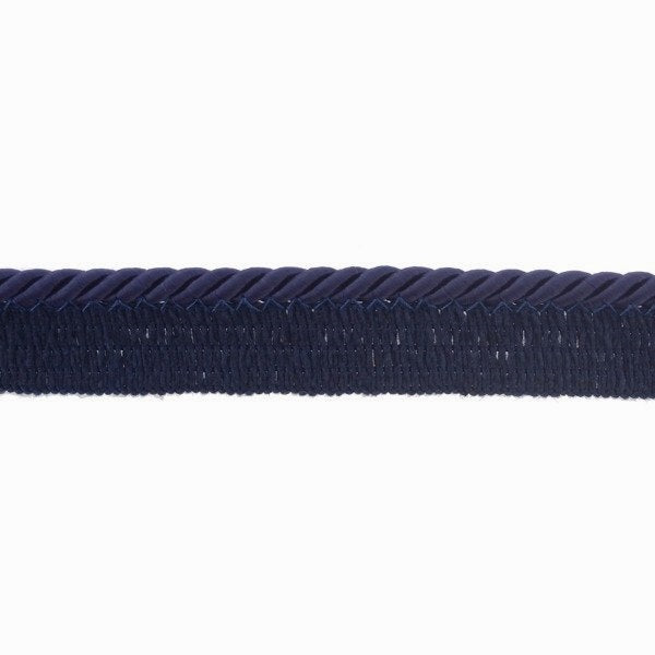 Navy Blue Flanged Cord 5mm