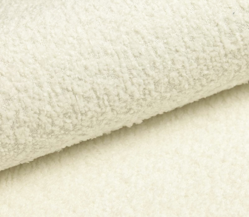 White Boucle Recycled - MagnoliaFabric