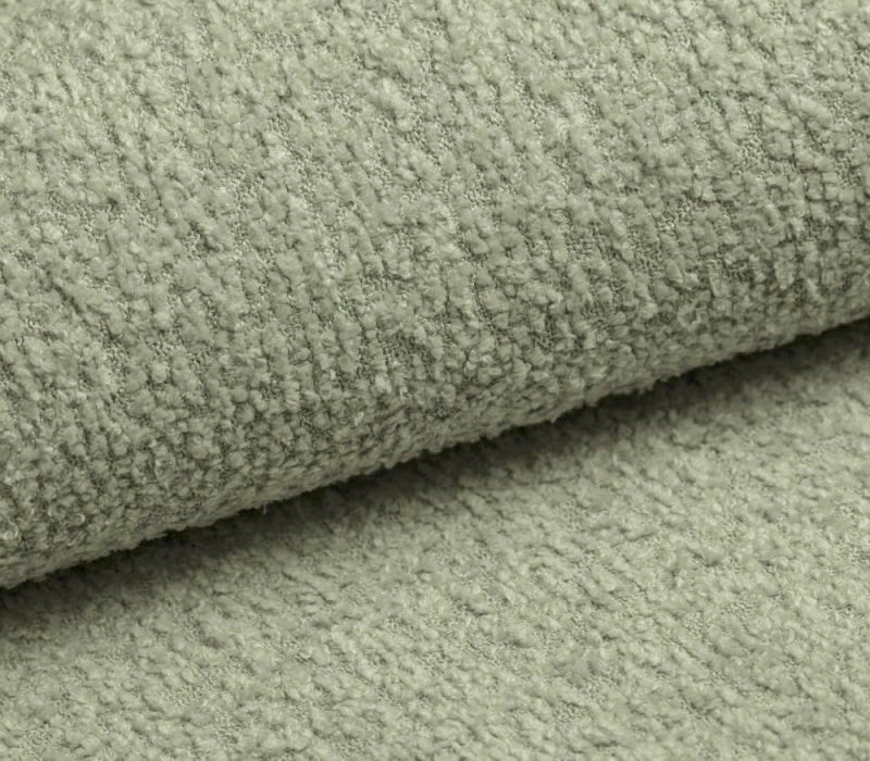 Light Green Boucle Recycled - MagnoliaFabric