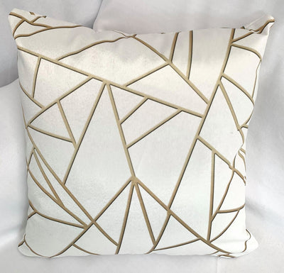 white luxury elegant decorative pillowcase