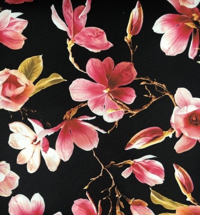 magnolia flowers outdoor waterproof fabric