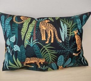 outdoor tropical jungle cushion