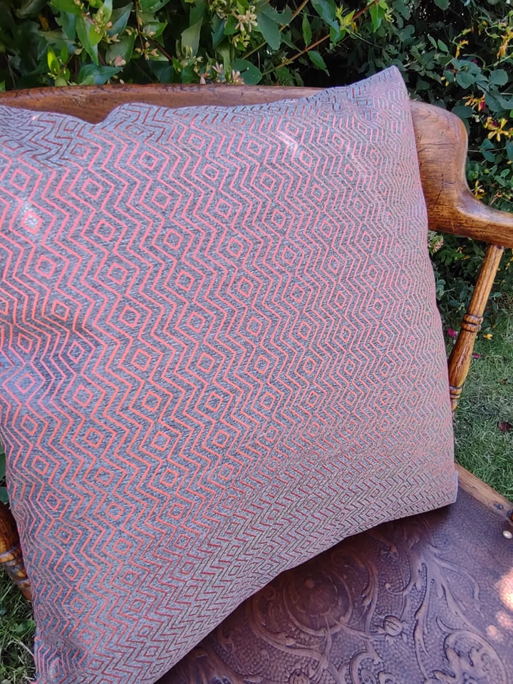 orange luxury garden outdoor cushion