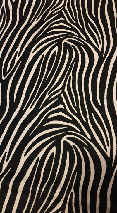 zebra pattern home decor fabric