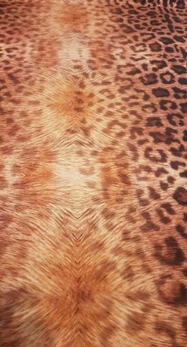 leopard fake skin furnishing velvet