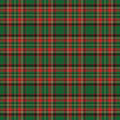 Christmas Check Plaid Velvet - MagnoliaFabric