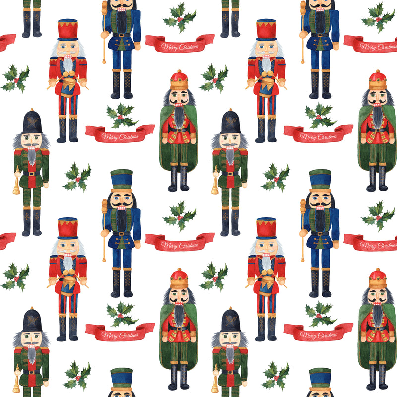 Christmas Soldiers Velvet - MagnoliaFabric