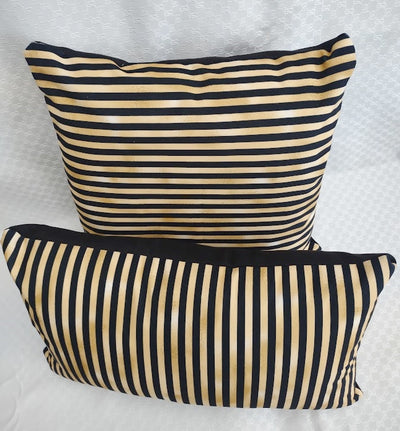 Stripped Set of Two Cushions - MagnoliaFabric