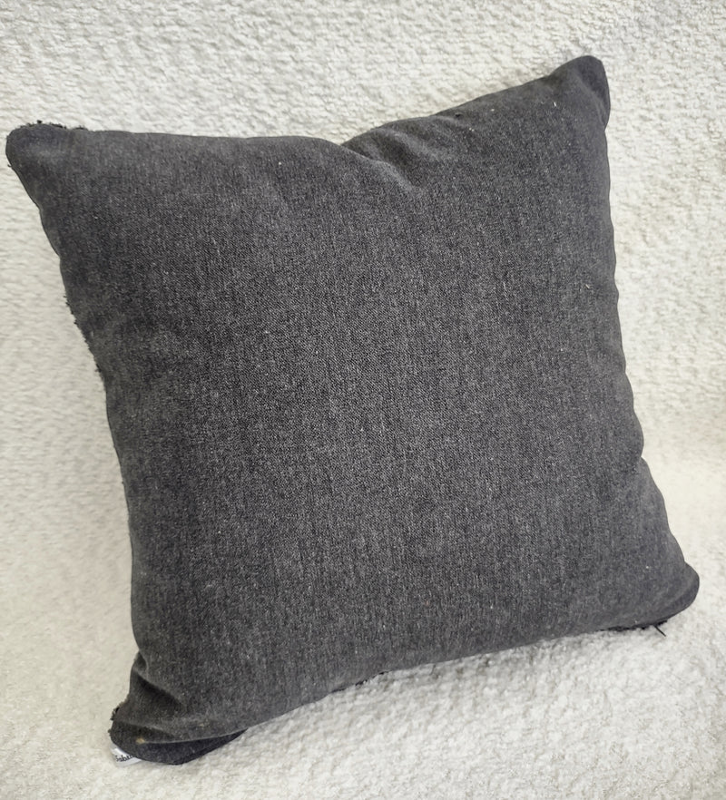 Graphite Boucle Recycled Pillowcase - MagnoliaFabric