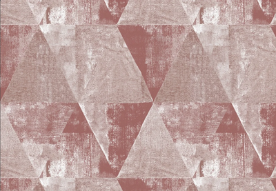 pink velvet geometric fabric