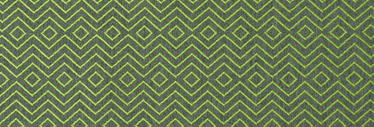 Luxury Embroidered Green Outdoor Fabric - MagnoliaFabric