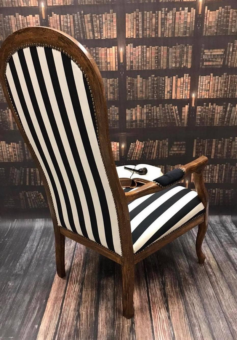 Black and White Stripes - MagnoliaFabric