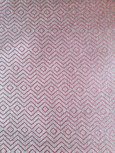 geometric fuschia luxury grey outdoor fabric