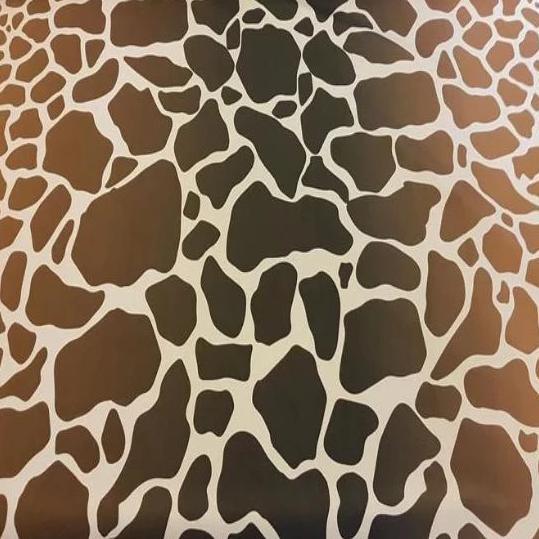 giraffe pattern fabric