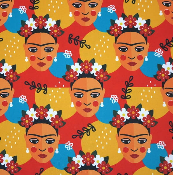 frida kahlo fabric