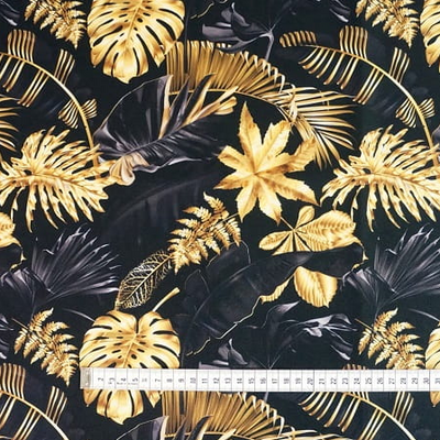 black gold outdoor waterproof fabric